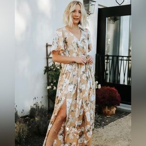 Baltic Born Sicily Satin Maxi Dress